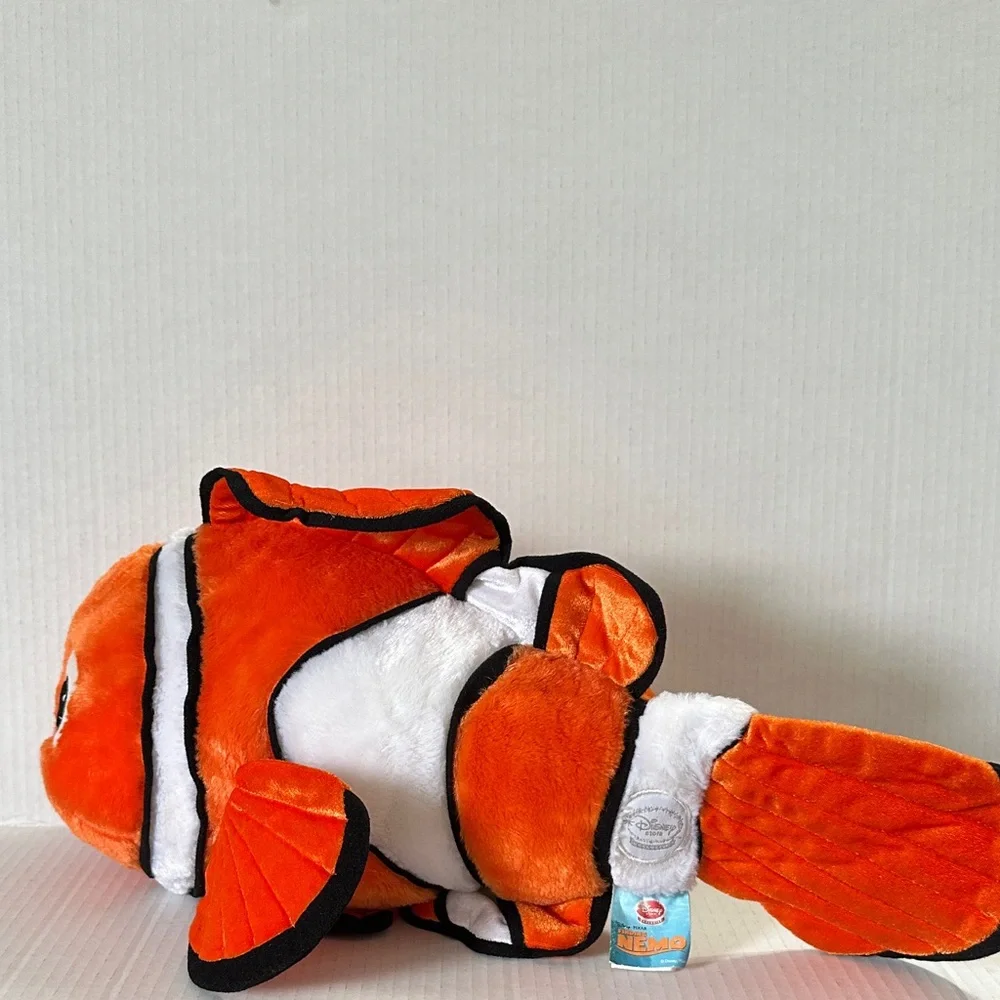 Plush Clownfish Stuffed Animal Orange Nemo Style Soft Toy